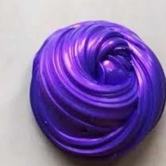 homemade purple fluffy slime - Picture 3 of 3